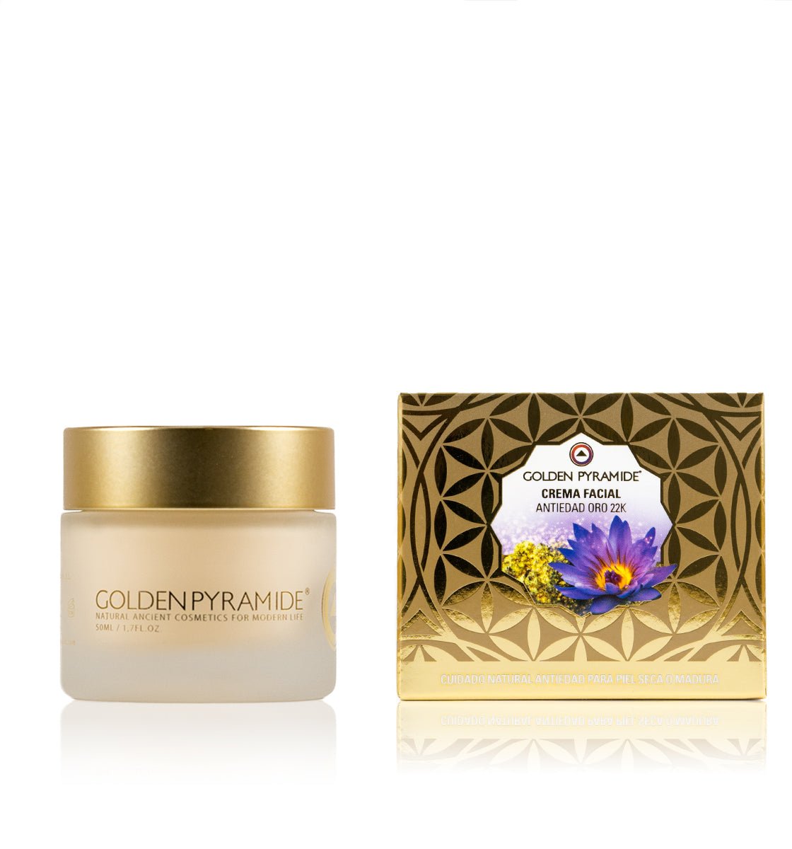 Crema Facial Antiedad Oro 22K