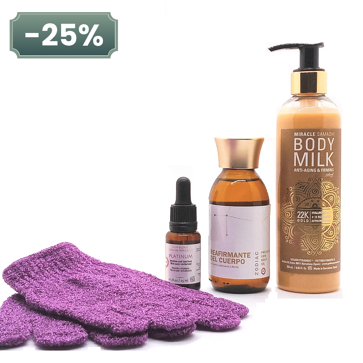 Tratamiento Antiedad Reafirmante Oro 22K